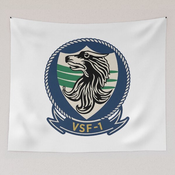 Item preview, US Navy VSF-1 Squadron Insignia designed and sold by CharlieDesings.