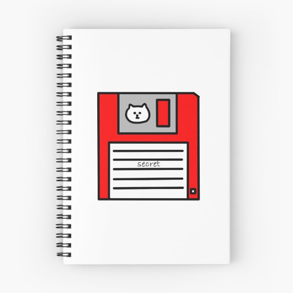 Item preview, 3.5 inch floppy disc of cat designed and sold by superbaechoo.