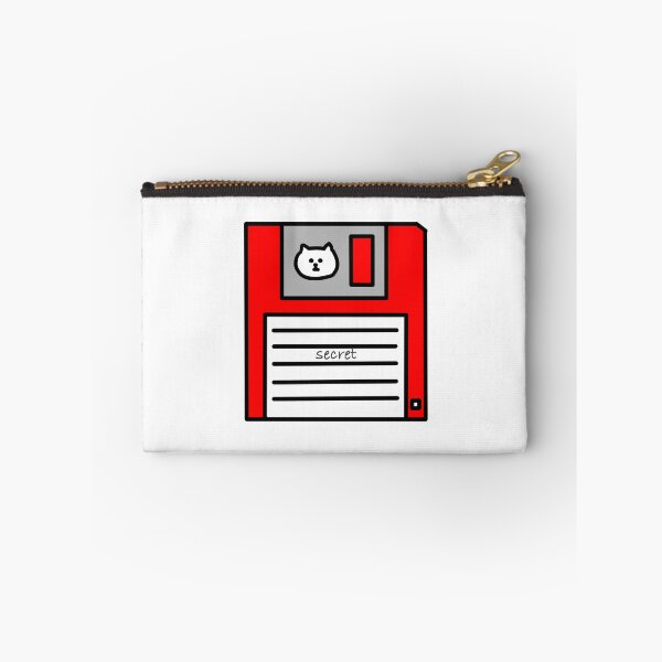 Item preview, 3.5 inch floppy disc of cat designed and sold by superbaechoo.