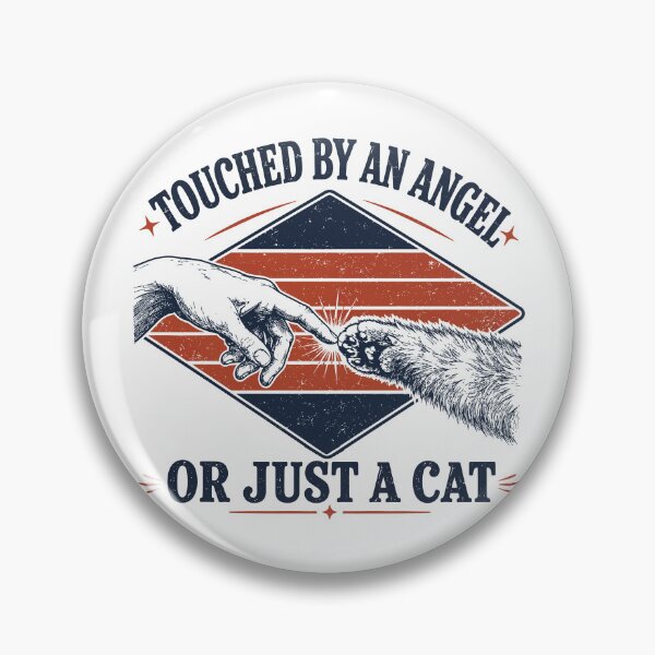Item preview, Touched By An Angel Or Just A Cat designed and sold by FlashCraft Design.