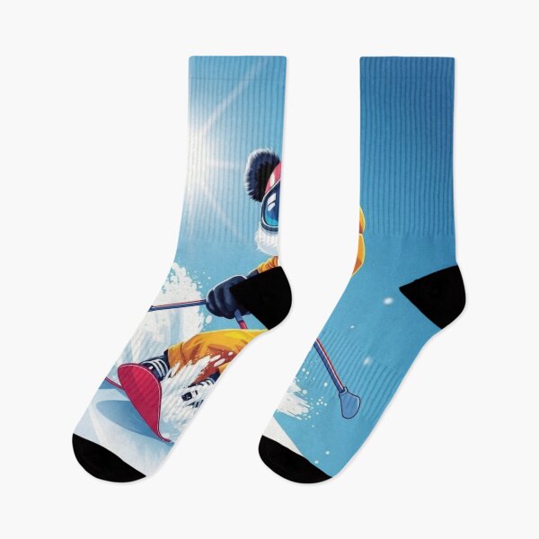 Item preview, Skiing Panda designed and sold by Kirrindy Designs.