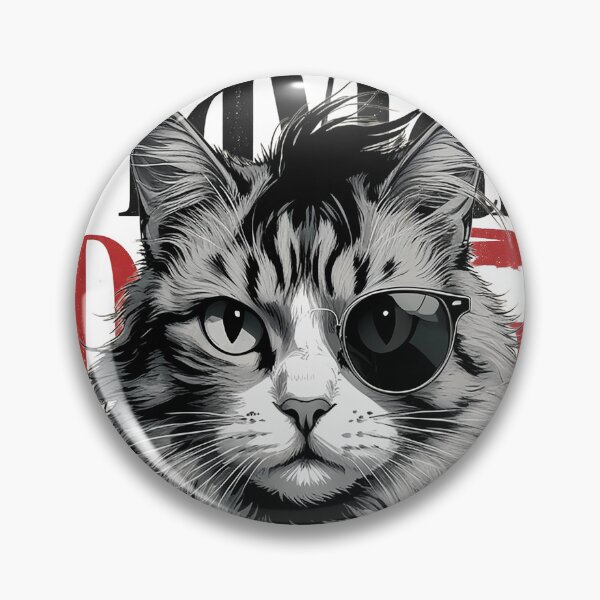 Item preview, Grunge Punk Cat Stay Dead Inside Rocker Aesthetic designed and sold by  AureliusX.