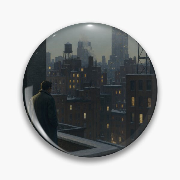 Item preview, Apartment Rooftop in Winter designed and sold by CreativePrints3.