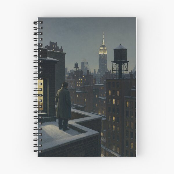 Item preview, Apartment Rooftop in Winter designed and sold by CreativePrints3.