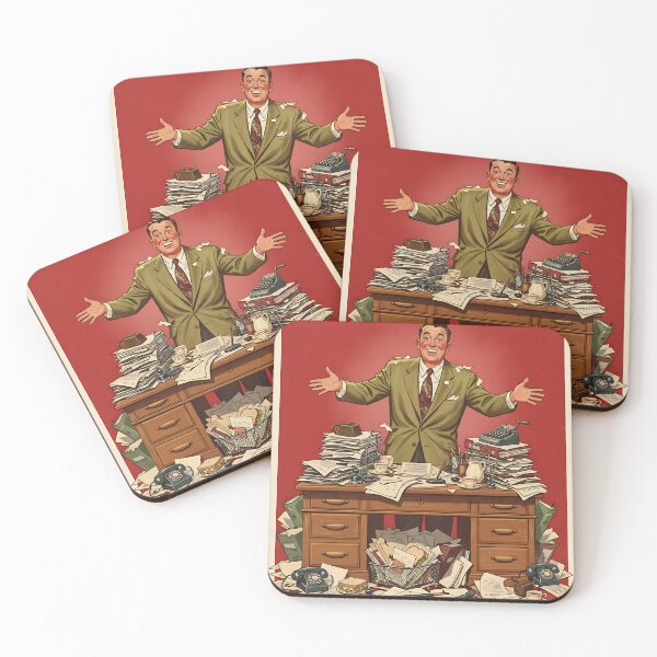 Item preview, Secure Job Funny Vintage Retro Office Humor designed and sold by Retro-Anime9.