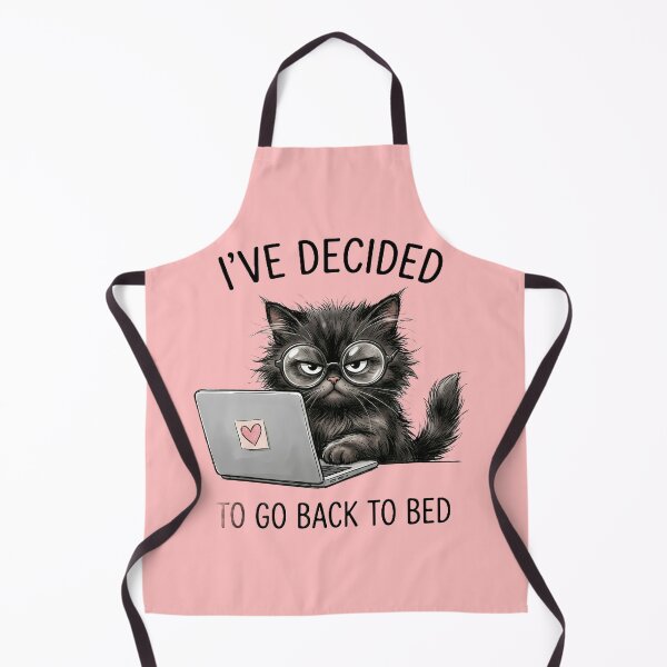 Item preview, Funny Grumpy Cat I've Decided To Go Back To Bed designed and sold by SoftAuraStudi0.