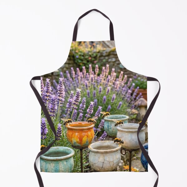 Item preview, Lavender Bee Garden designed and sold by AI-Only Creations.