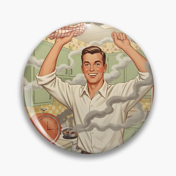 Item preview, Smoke Detector Joke Funny Vintage Retro designed and sold by Retro-Anime9.