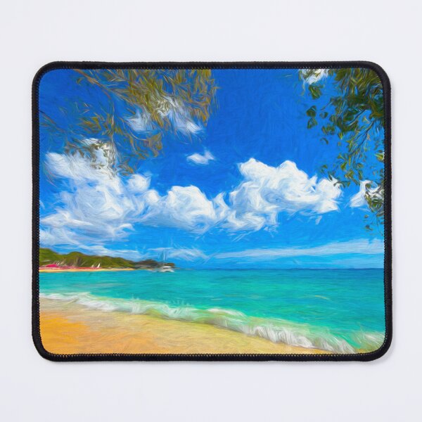 Item preview, Barbados Beach Serenity Art designed and sold by Londonimages.