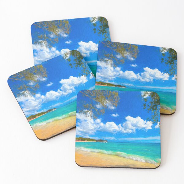 Item preview, Barbados Beach Serenity Art designed and sold by Londonimages.
