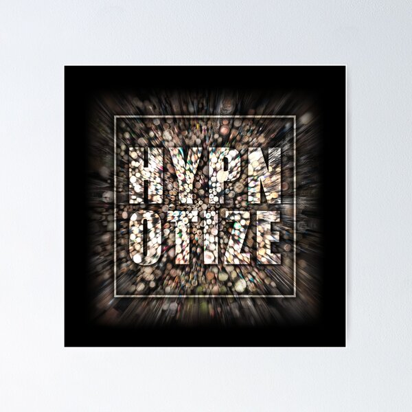 Item preview, [TEXT ONLY] No.5: Hypnotize Trippy Zoom Optical Illusion Art designed and sold by NO BEAVER NO PUNK.