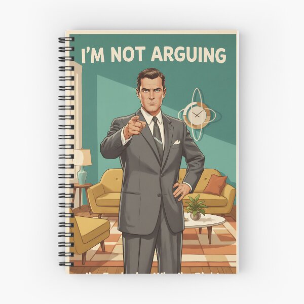 Item preview, I'm Not Arguing Funny Vintage Retro Office Humor designed and sold by Retro-Anime9.