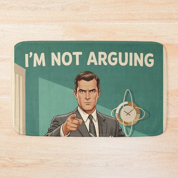 Item preview, I'm Not Arguing Funny Vintage Retro Office Humor designed and sold by Retro-Anime9.
