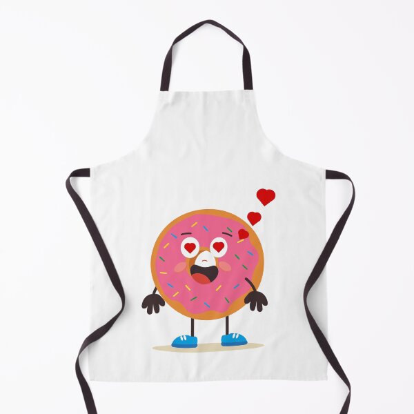 Item preview, Pink Cartoon Donut Character designed and sold by BetweenForms.