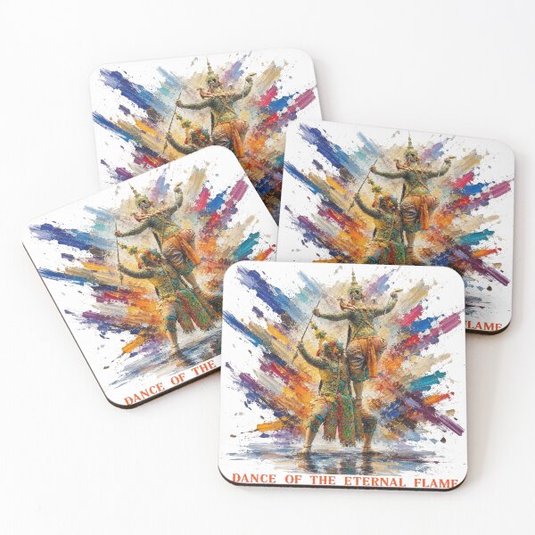 Item preview, Welcome Thailand – Dance of the Eternal Flame | Thai Classical Dance Travel Art designed and sold by Beeform.