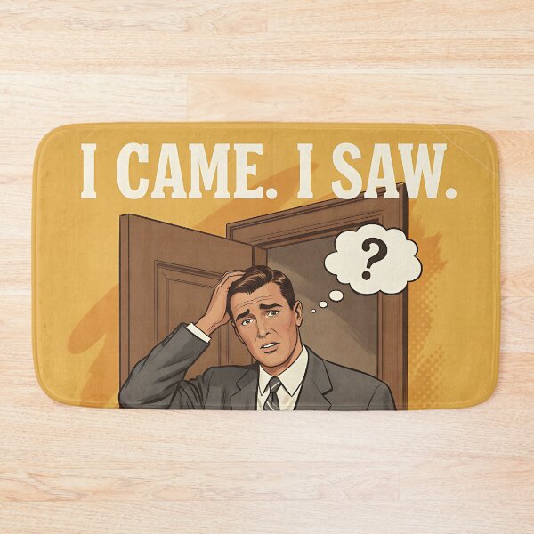 Item preview, I came I saw I forgot what I was doing Joke Funny Vintage Retro designed and sold by Retro-Anime9.