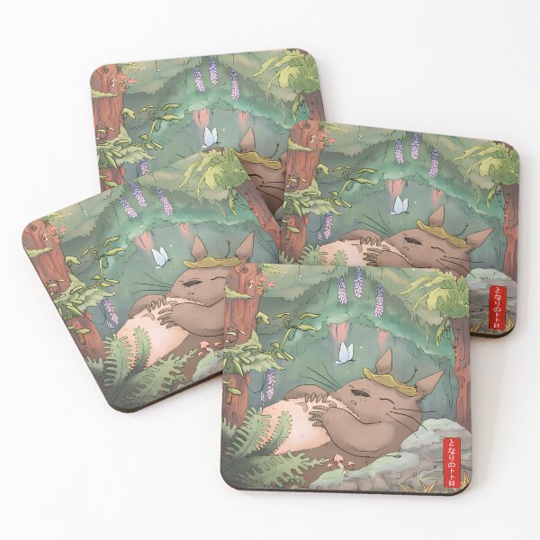 Item preview, Cute kawaii art girl [[totorosss]] sleep -%[ghiblis]%- on forest aways  designed and sold by ITsdnelinn.