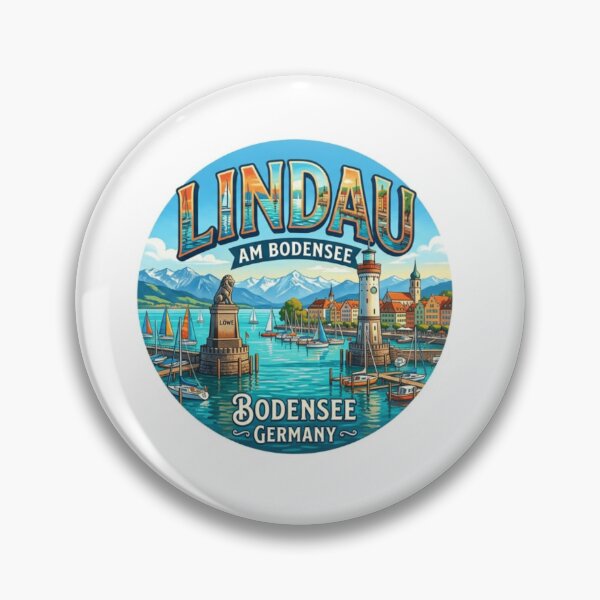 Item preview, Lindau Lakefront Escape Souvenir Summer Edition designed and sold by Imaginarium of Chaos falcon88 .