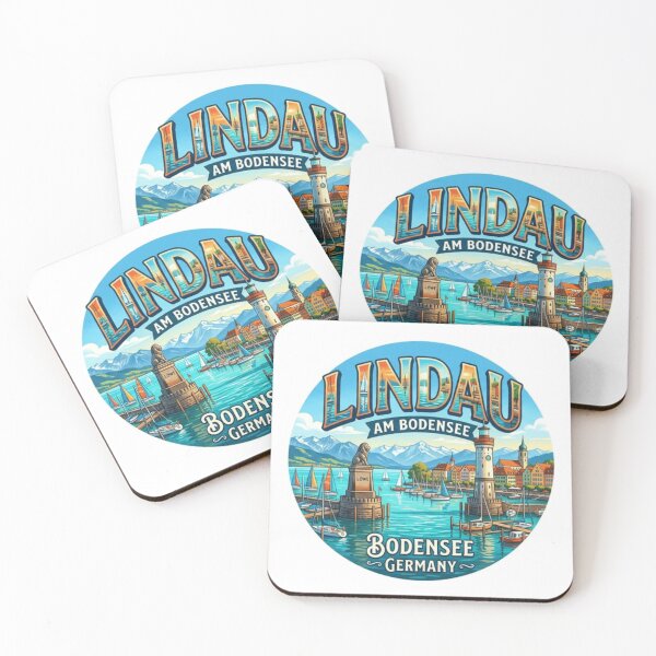 Item preview, Lindau Lakefront Escape Souvenir designed and sold by Imaginarium of Chaos falcon88 .