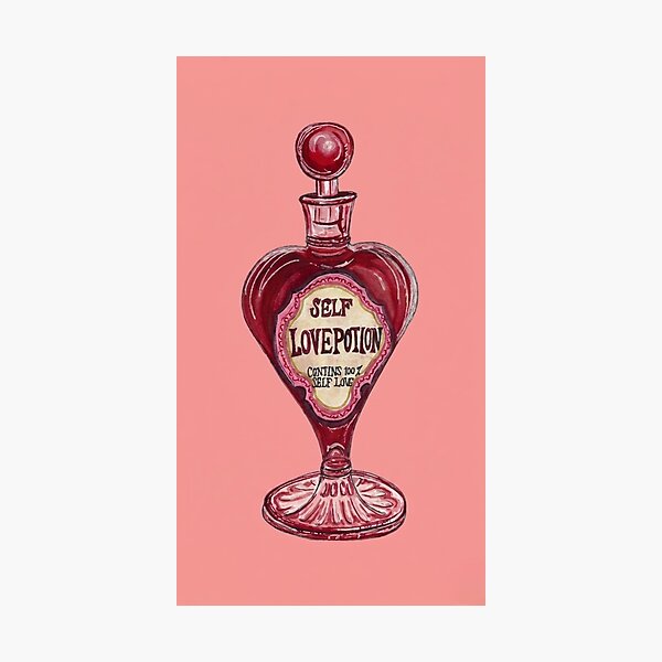 Item preview, Red Self Love Potion designed and sold by miaslove.