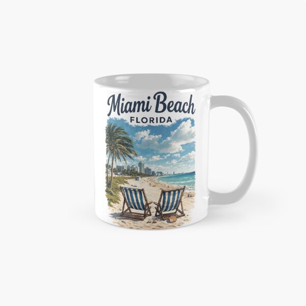 Item preview, Miami Beach Florida vintage city designed and sold by devonclemon.