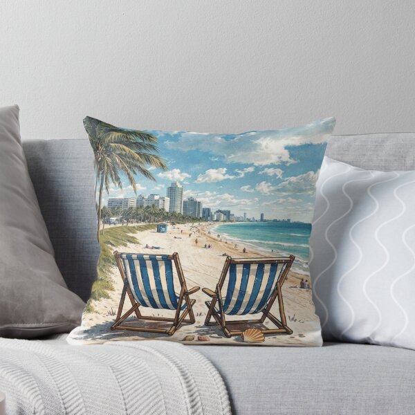 Item preview, Miami Beach Florida vintage city designed and sold by devonclemon.