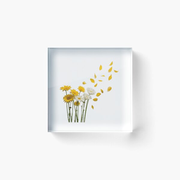 Item preview, Yellow and White Daisies Blowing in the Breeze designed and sold by Soulstar Designs.