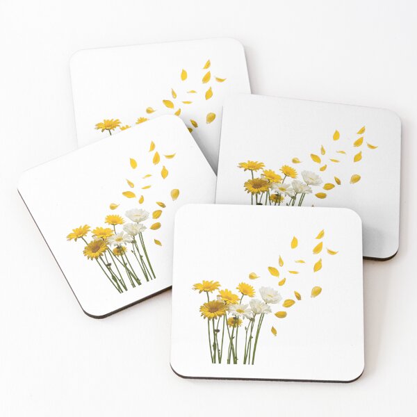 Item preview, Yellow and White Daisies Blowing in the Breeze designed and sold by Soulstar Designs.