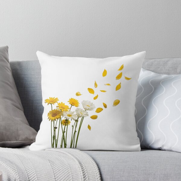 Item preview, Yellow and White Daisies Blowing in the Breeze designed and sold by Soulstar Designs.