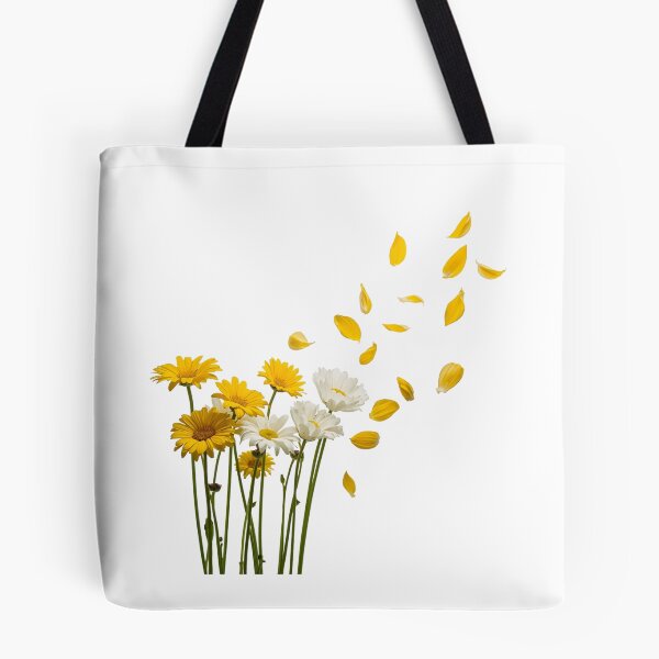 Item preview, Yellow and White Daisies Blowing in the Breeze designed and sold by Soulstar Designs.