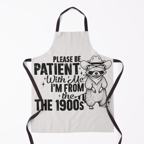 Item preview, Patient Raccoon From The 1900s Retro Humor designed and sold by Gravelpeak Co..