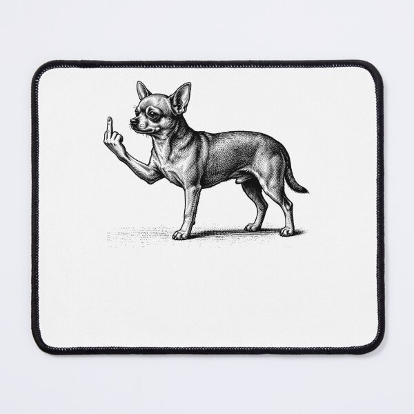 Item preview, Funny Chihuahua Midle Finger designed and sold by studio-ssaam.