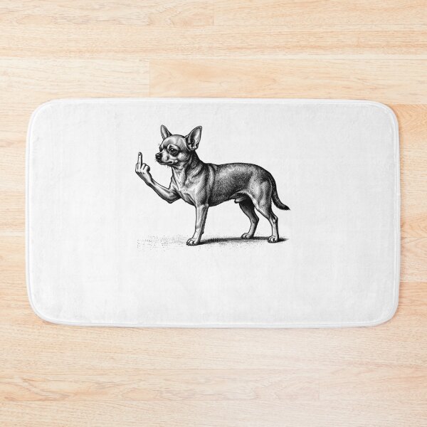 Item preview, Funny Chihuahua Midle Finger designed and sold by studio-ssaam.