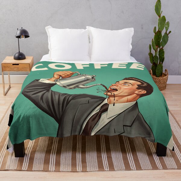 Item preview, Coffee Lover Vintage Retro Joke designed and sold by Retro-Anime9.