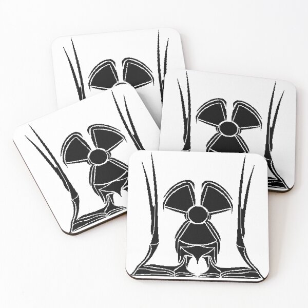 Item preview, Black Radioactive Tattoo Emblem designed and sold by creatornator5.