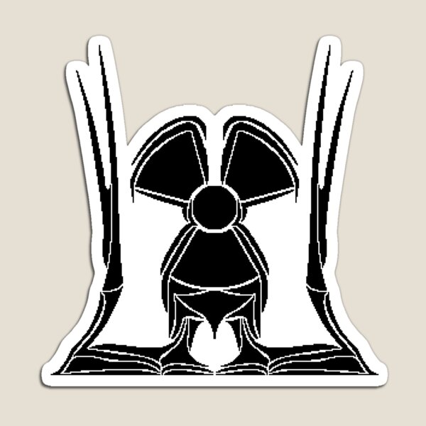 Item preview, Black Radioactive Tattoo Emblem designed and sold by creatornator5.