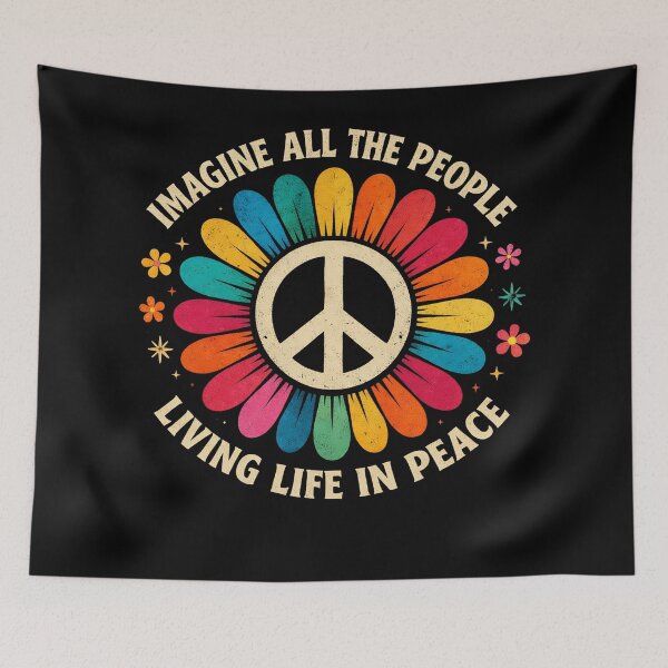 Item preview, Imagine All The People Living Life In Peace pride designed and sold by jolihanot.