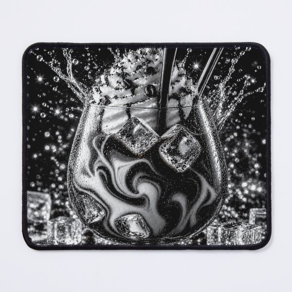 Item preview, Black & White Cocktail Art designed and sold by AureliasDesignStudio.