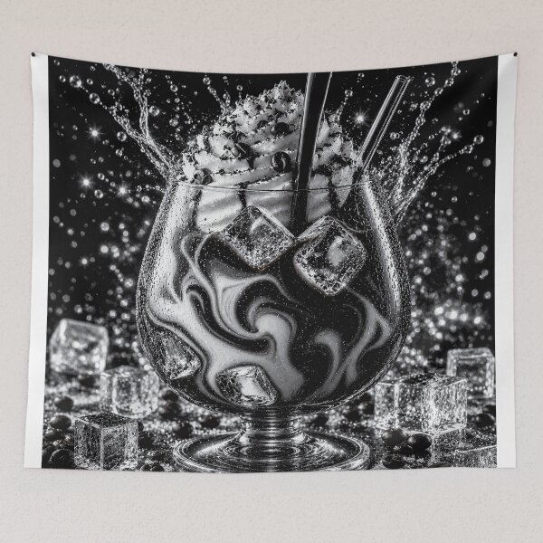 Item preview, Black & White Cocktail Art designed and sold by AureliasDesignStudio.