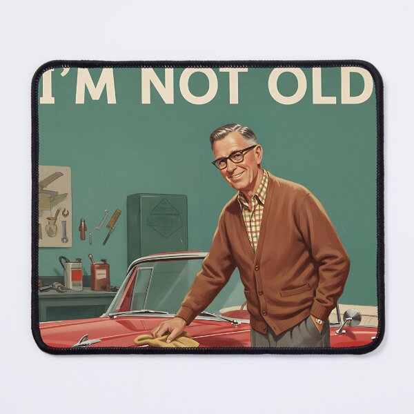 Item preview, I'm Not Old I'm Vintage Vintage Retro Joke designed and sold by Retro-Anime9.