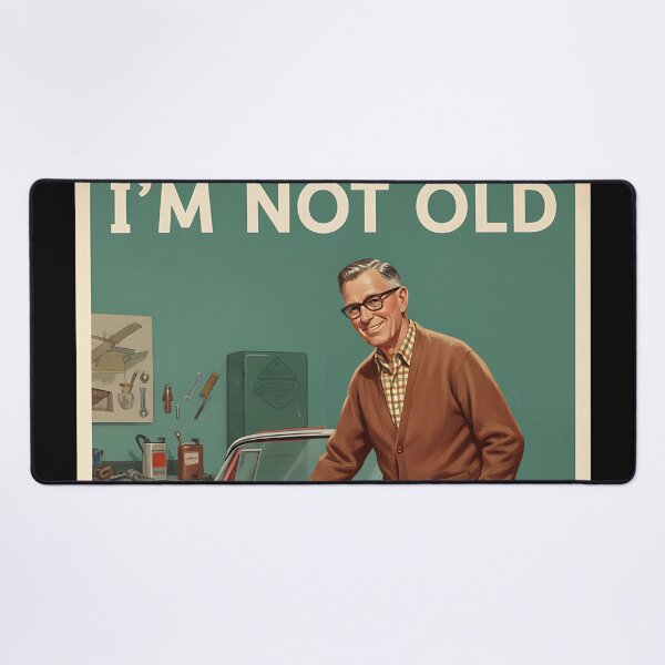 Item preview, I'm Not Old I'm Vintage Vintage Retro Joke designed and sold by Retro-Anime9.