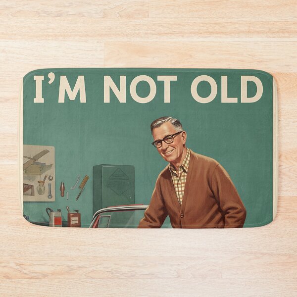 Item preview, I'm Not Old I'm Vintage Vintage Retro Joke designed and sold by Retro-Anime9.