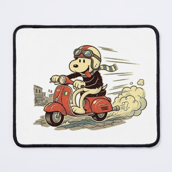 Item preview, dog on motorcycle designed and sold by Danilagreca.