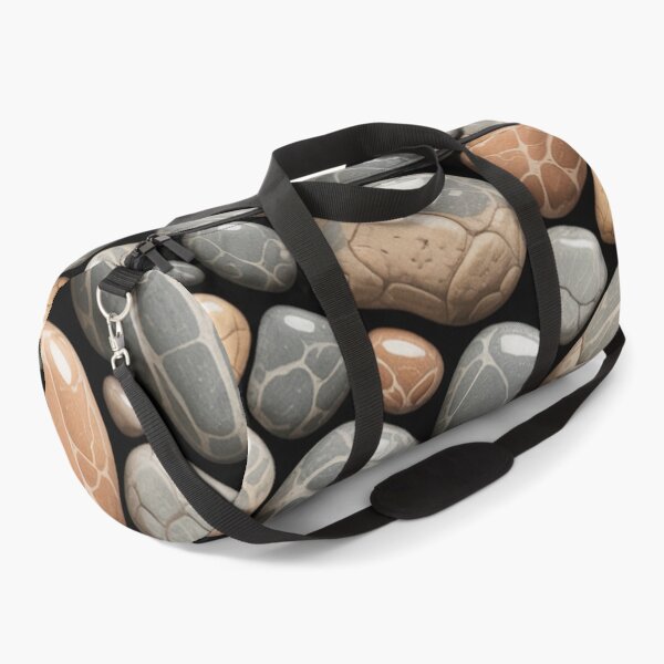 Item preview, Photorealistic Mixed Pebble Pattern | Grey Beige Terracotta Stone Seamless Repeat designed and sold by Midnight Veil Designs.