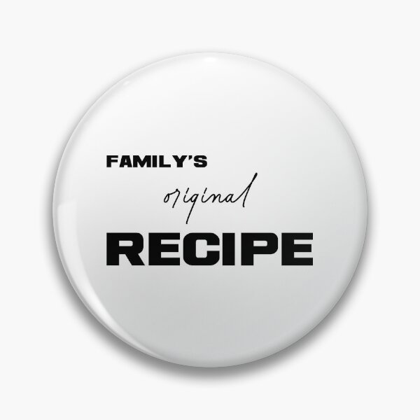 Item preview, Family's Original Recipe, Unique designed and sold by villacreativa.