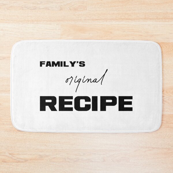 Item preview, Family's Original Recipe, Unique designed and sold by villacreativa.
