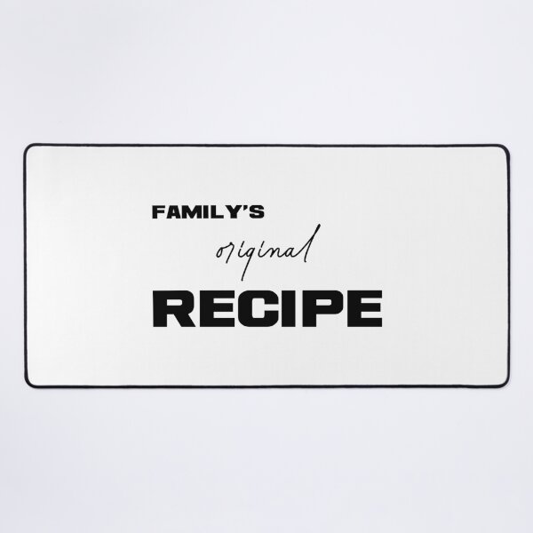 Item preview, Family's Original Recipe, Unique designed and sold by villacreativa.