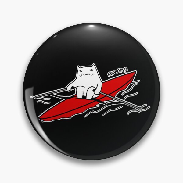 Item preview, Rowing cat designed and sold by eri-morie.