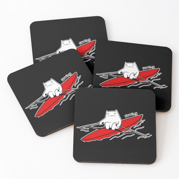 Item preview, Rowing cat designed and sold by eri-morie.