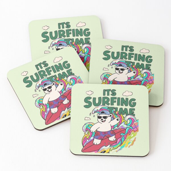 Item preview, Psychedelic Dabbing Surf Bear designed and sold by BLUESKY11a.